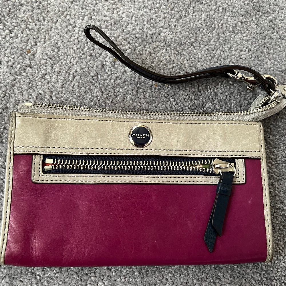 Coach wristlet